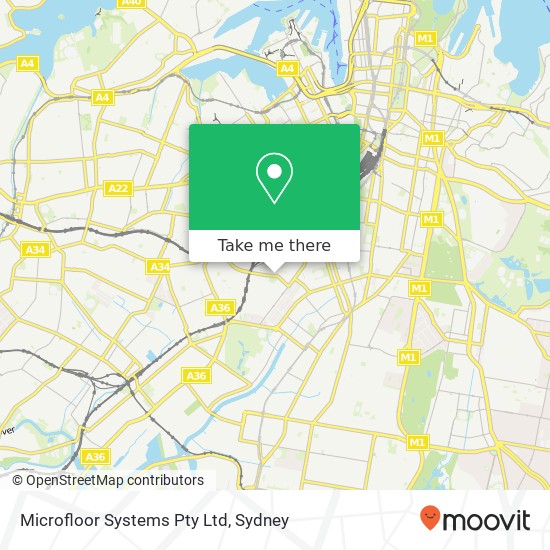 Microfloor Systems Pty Ltd map