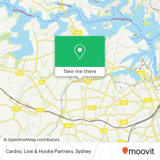 Cardno, Low & Hooke Partners map