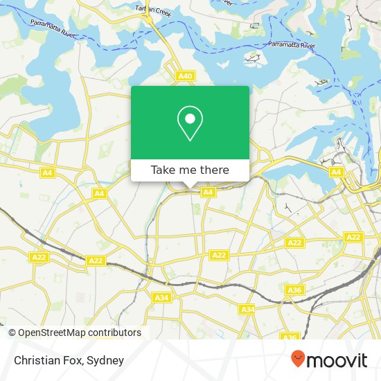Christian Fox map
