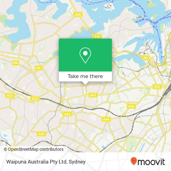 Waipuna Australia Pty Ltd map