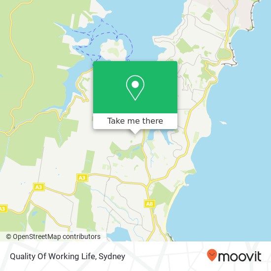 Quality Of Working Life map