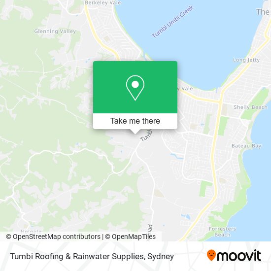 Tumbi Roofing & Rainwater Supplies map