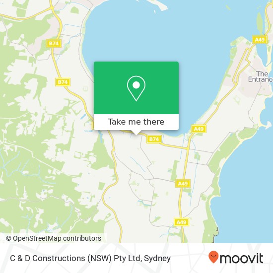 C & D Constructions (NSW) Pty Ltd map
