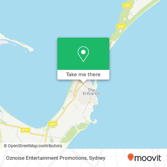 Oznoise Entertainment Promotions map