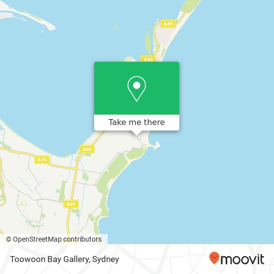 Toowoon Bay Gallery map