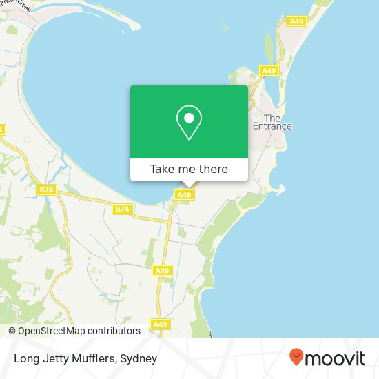 Long Jetty Mufflers map