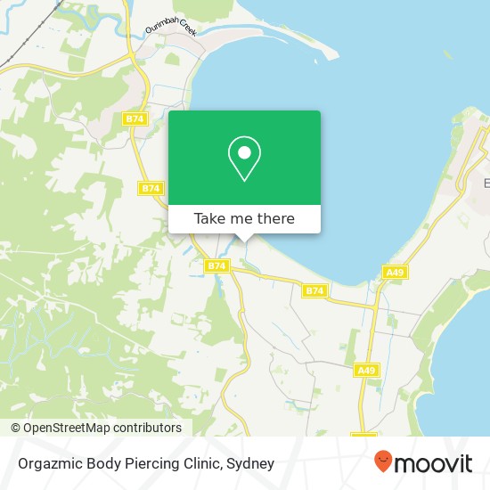 Orgazmic Body Piercing Clinic map