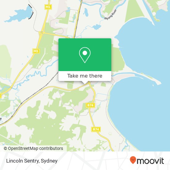 Lincoln Sentry map