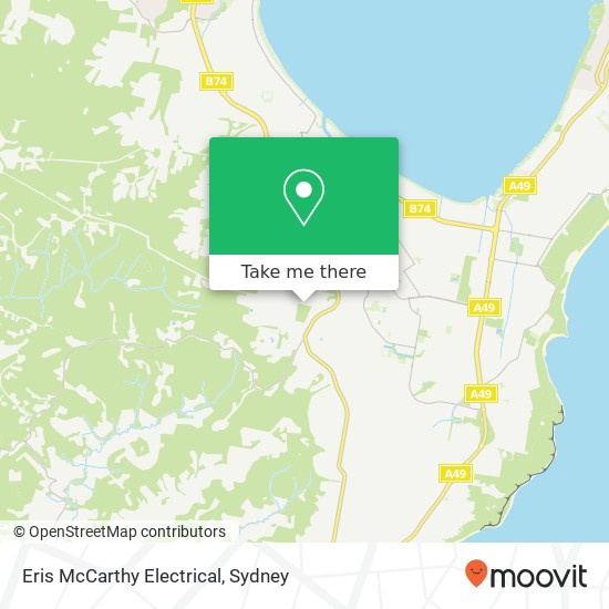 Mapa Eris McCarthy Electrical