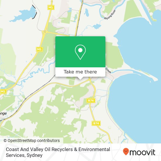 Coast And Valley Oil Recyclers & Environmental Services map