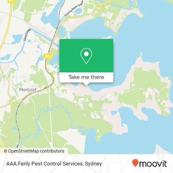 AAA.Fenly Pest Control Services map