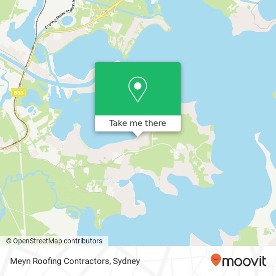 Meyn Roofing Contractors map