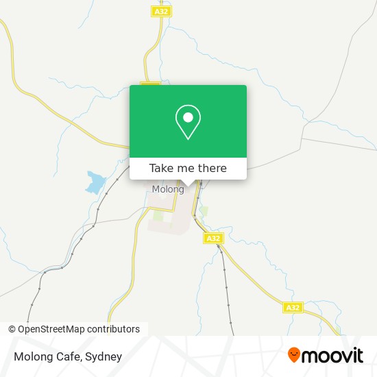 Molong Cafe map