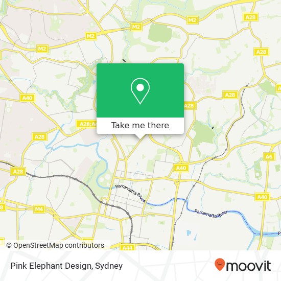 Pink Elephant Design map