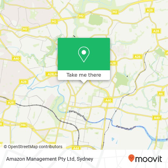 Amazon Management Pty Ltd map