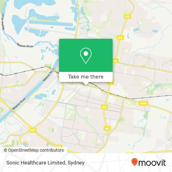 Sonic Healthcare Limited map