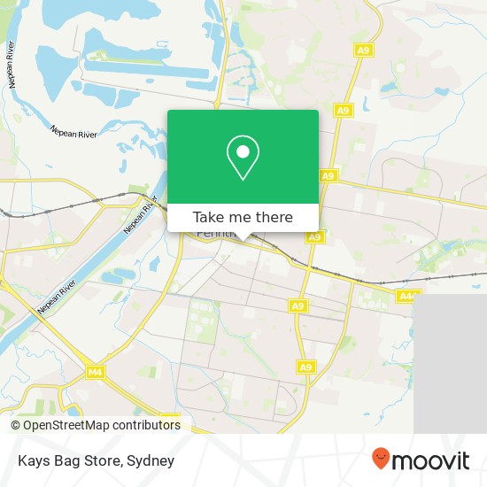 Kays Bag Store map