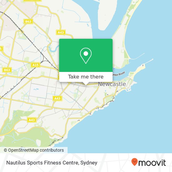 Mapa Nautilus Sports Fitness Centre