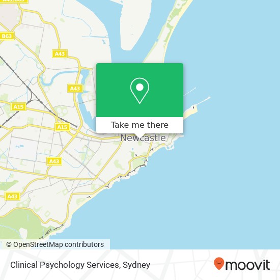 Clinical Psychology Services map