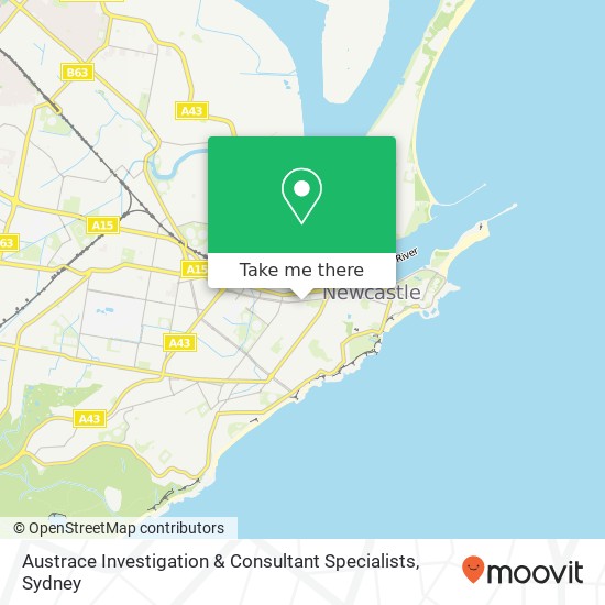 Austrace Investigation & Consultant Specialists map