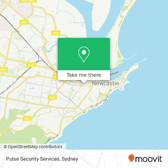 Pulse Security Services map