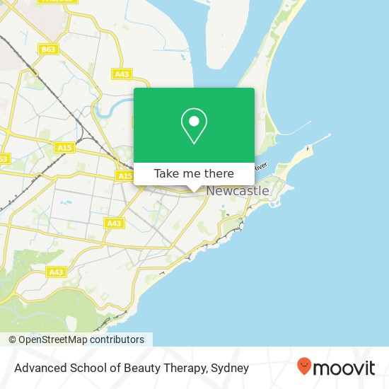 Advanced School of Beauty Therapy map