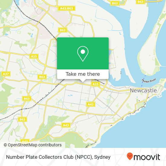 Number Plate Collectors Club (NPCC) map