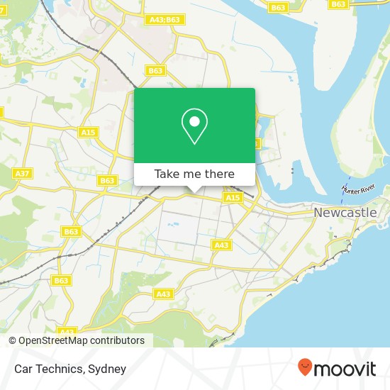 Car Technics map