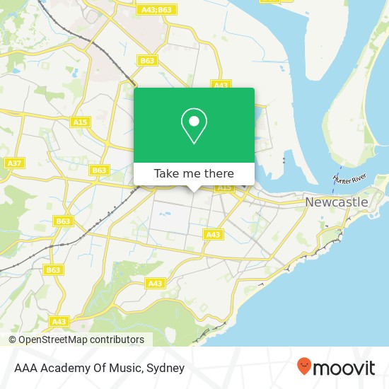Mapa AAA Academy Of Music