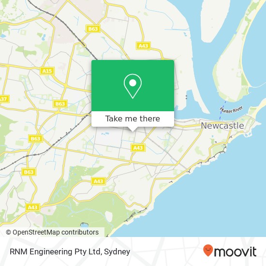 RNM Engineering Pty Ltd map