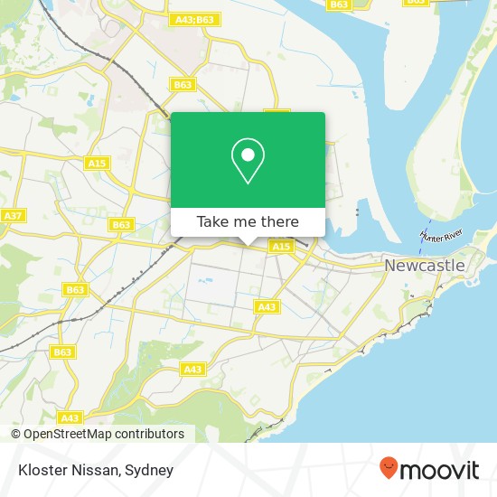 Kloster Nissan map