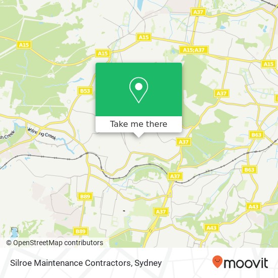 Silroe Maintenance Contractors map