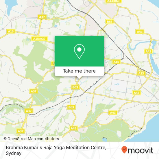 Brahma Kumaris Raja Yoga Meditation Centre map