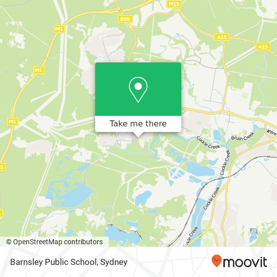 Barnsley Public School map