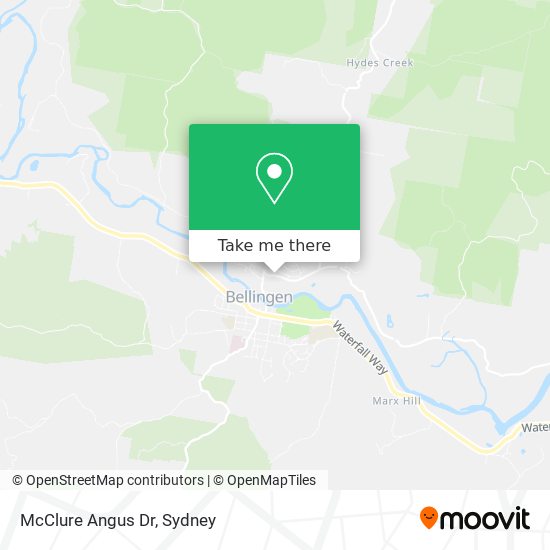 McClure Angus Dr map