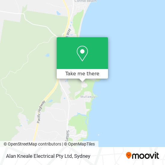 Alan Kneale Electrical Pty Ltd map