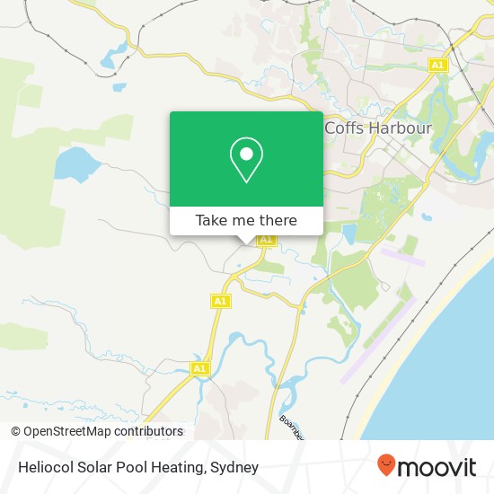 Heliocol Solar Pool Heating map