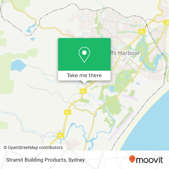 Stramit Building Products map