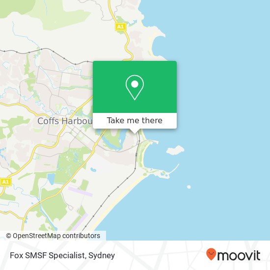 Fox SMSF Specialist map