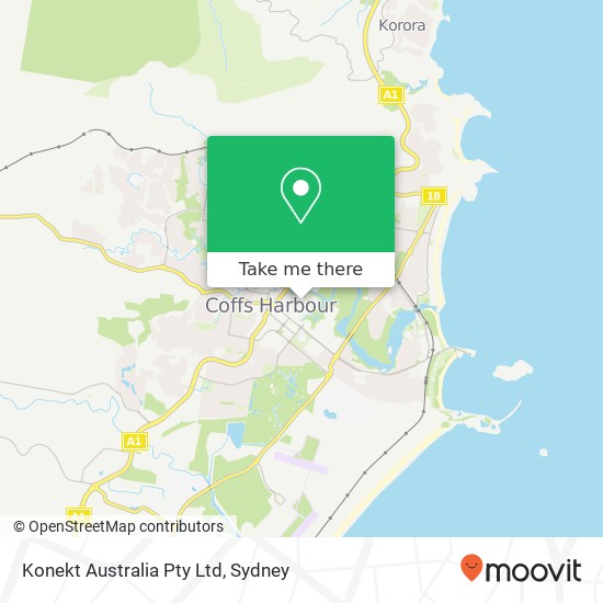 Konekt Australia Pty Ltd map
