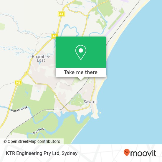 KTR Engineering Pty Ltd map