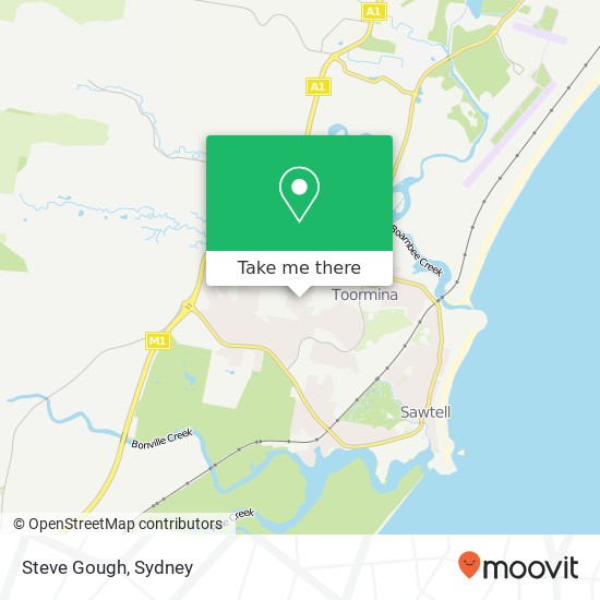 Steve Gough map