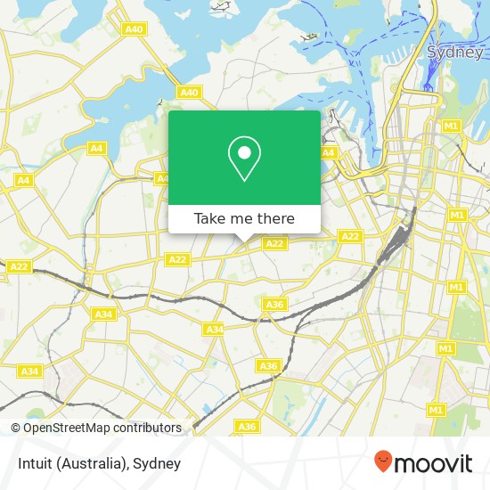 Intuit (Australia) map