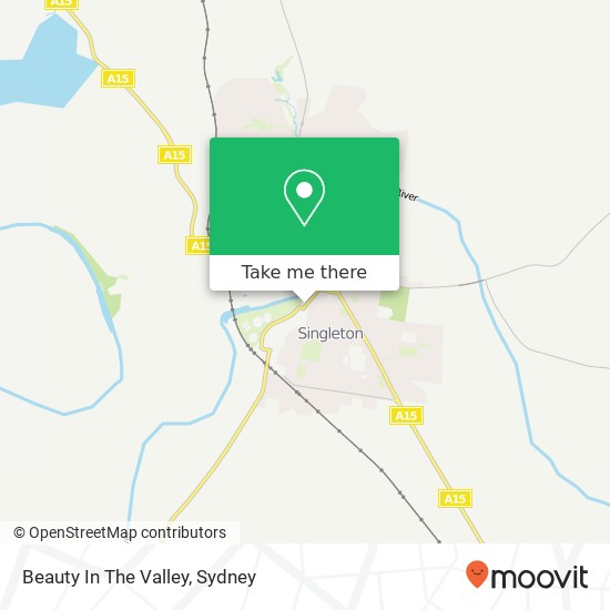 Beauty In The Valley map