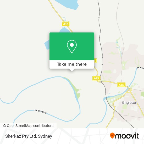 Sherkaz Pty Ltd map