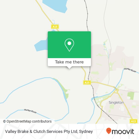 Valley Brake & Clutch Services Pty Ltd map