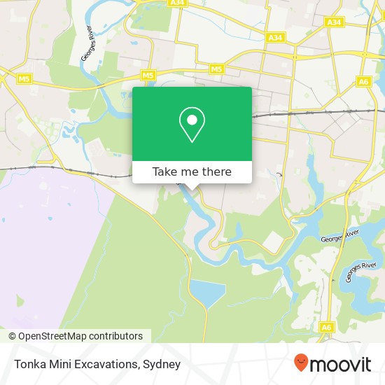 Tonka Mini Excavations map