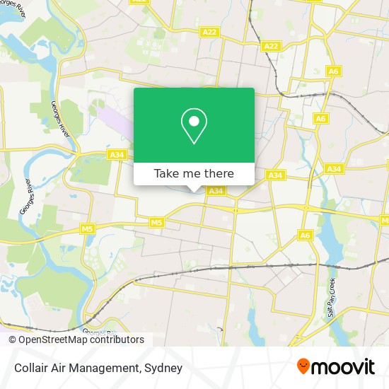 Collair Air Management map