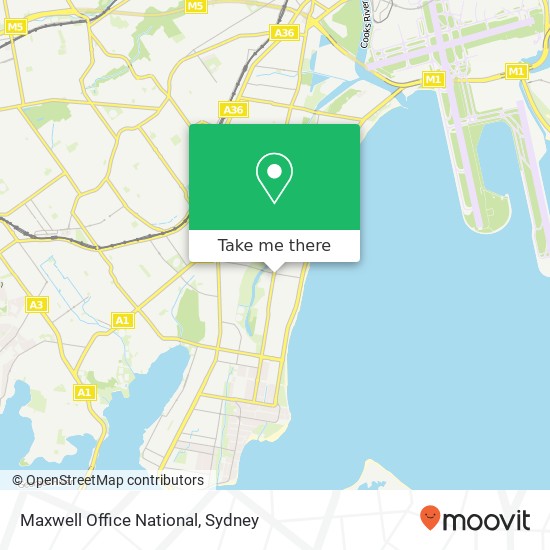 Maxwell Office National map