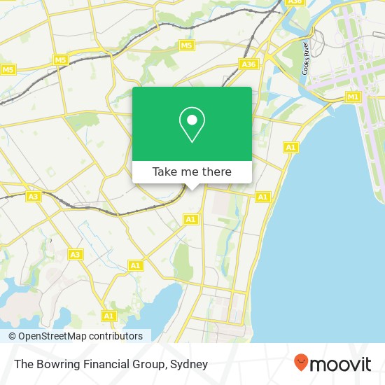 The Bowring Financial Group map